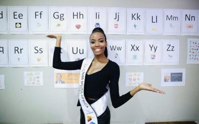 New Miss South Africa visits Malapa Motsetse Foundation Primary School in Westbury in her first official Jozi function